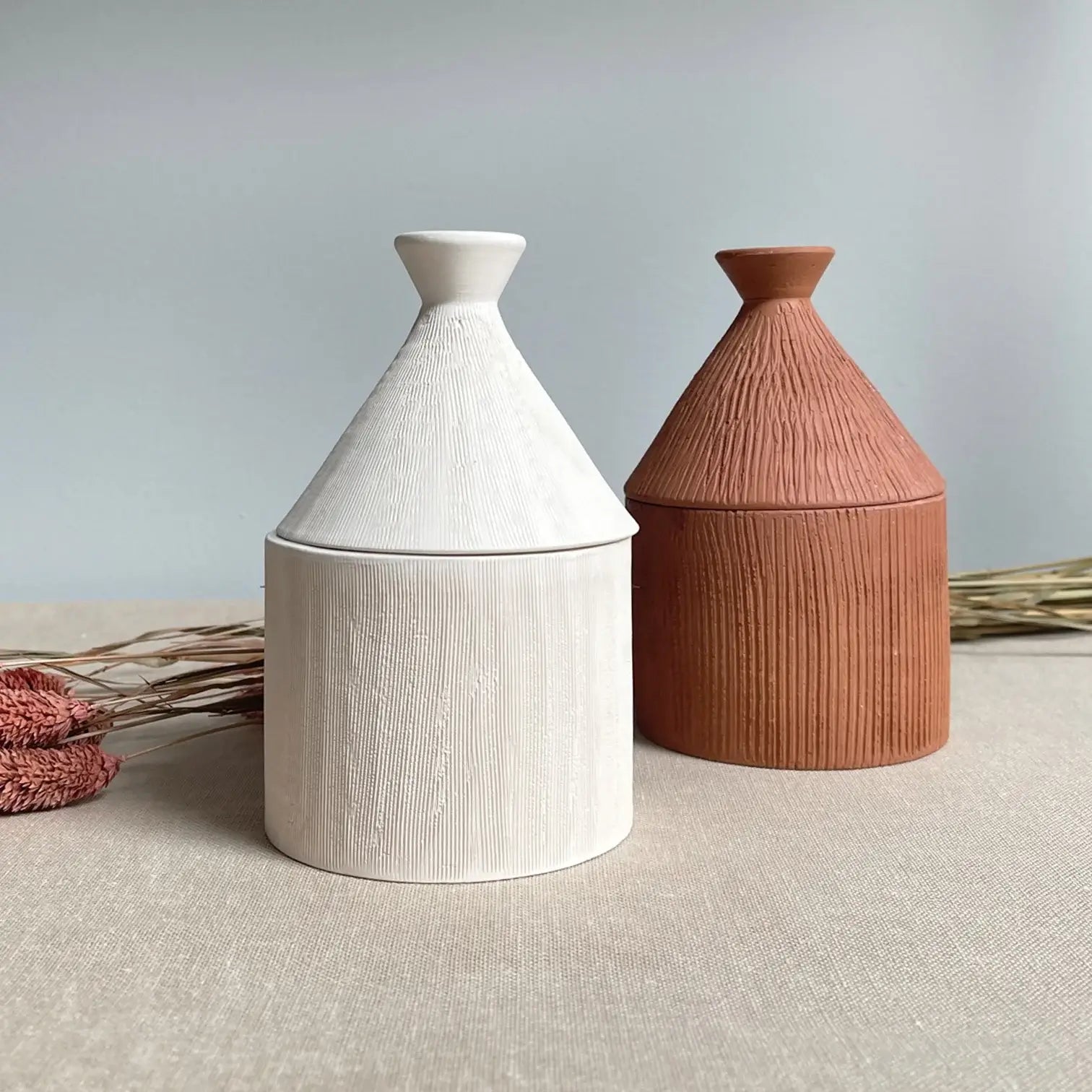 Dounia Home Tagine Candle in Ivory