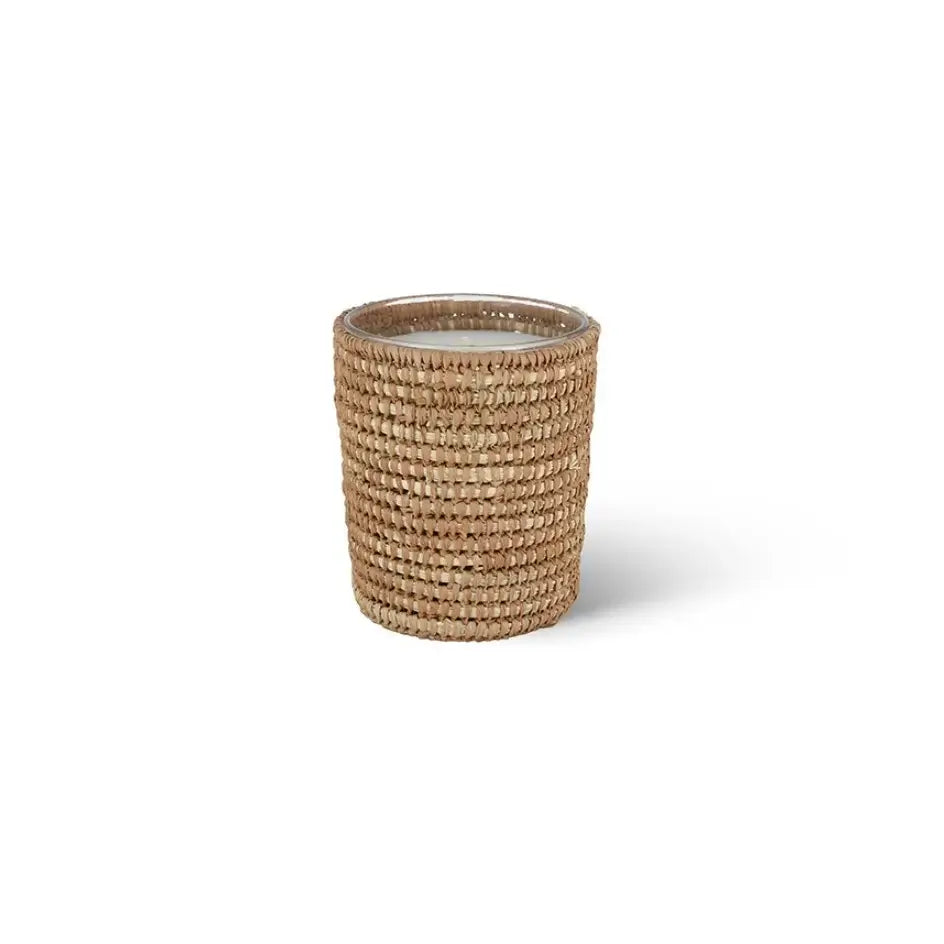 Dounia home Candle in made of Raffia