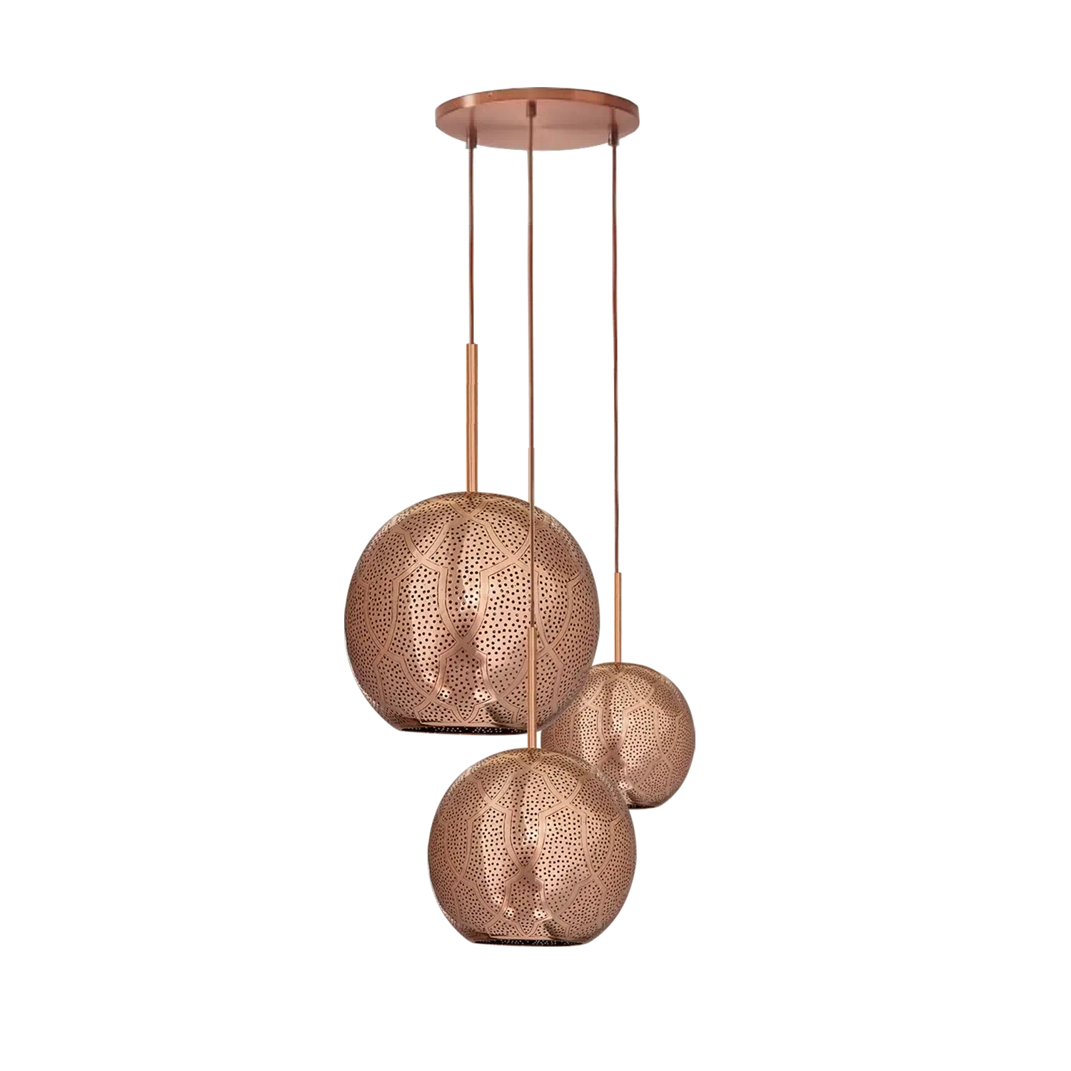 Aria 3-Light Globe Chandelier