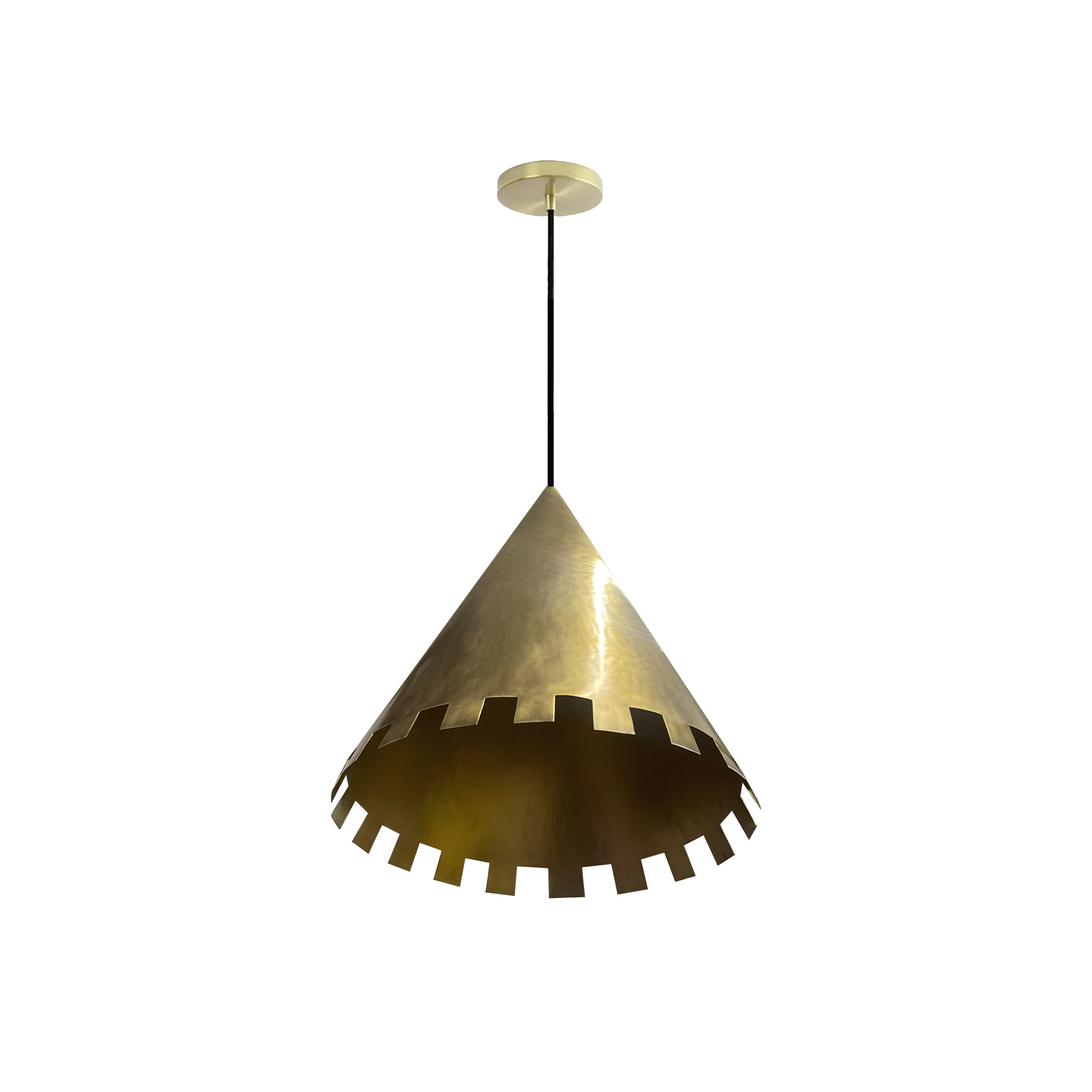 Checkered Koba Pendant Light