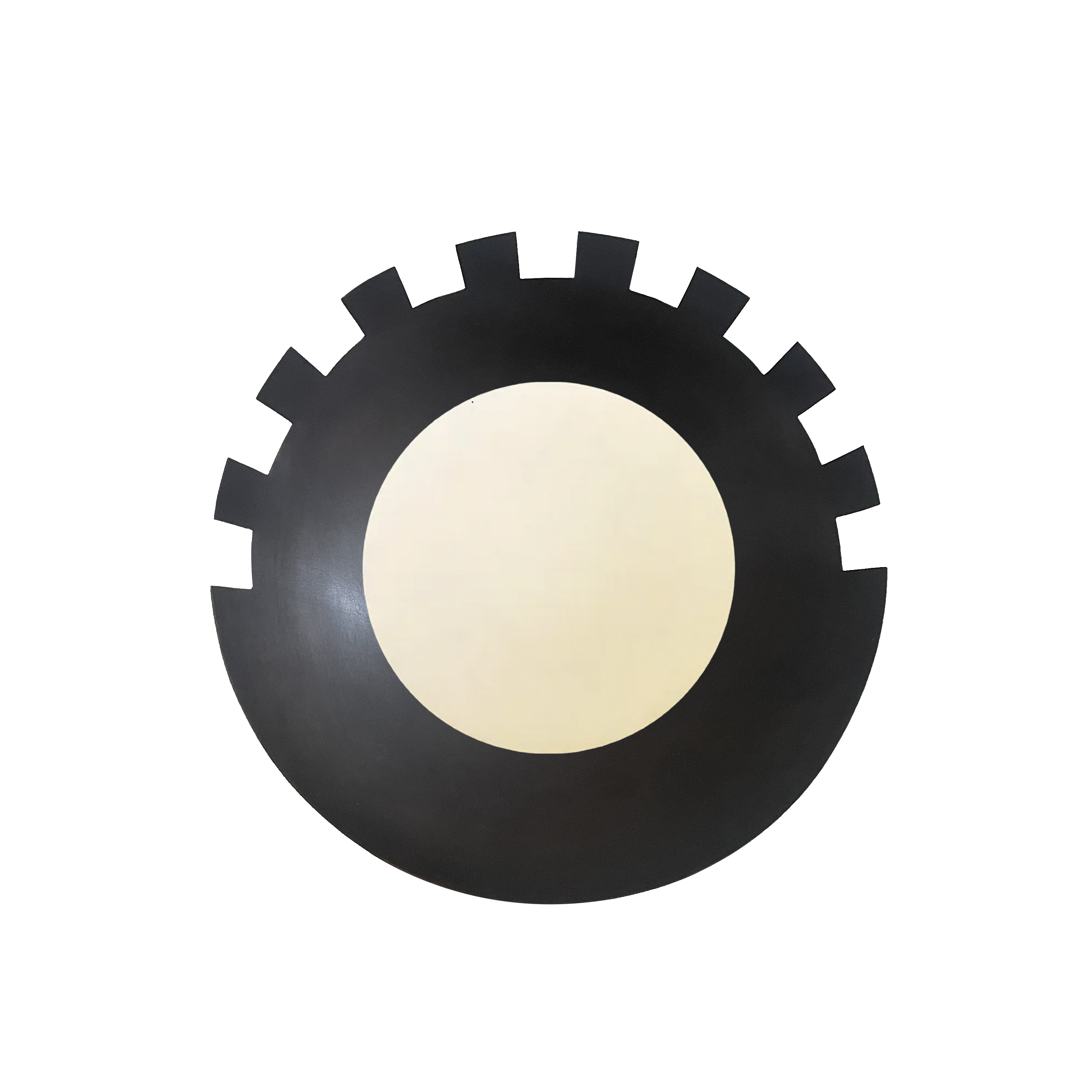 Checkered Round Wall Sconce