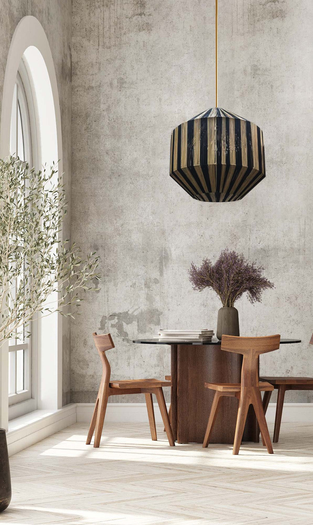 Iza Diamond Pendant Light