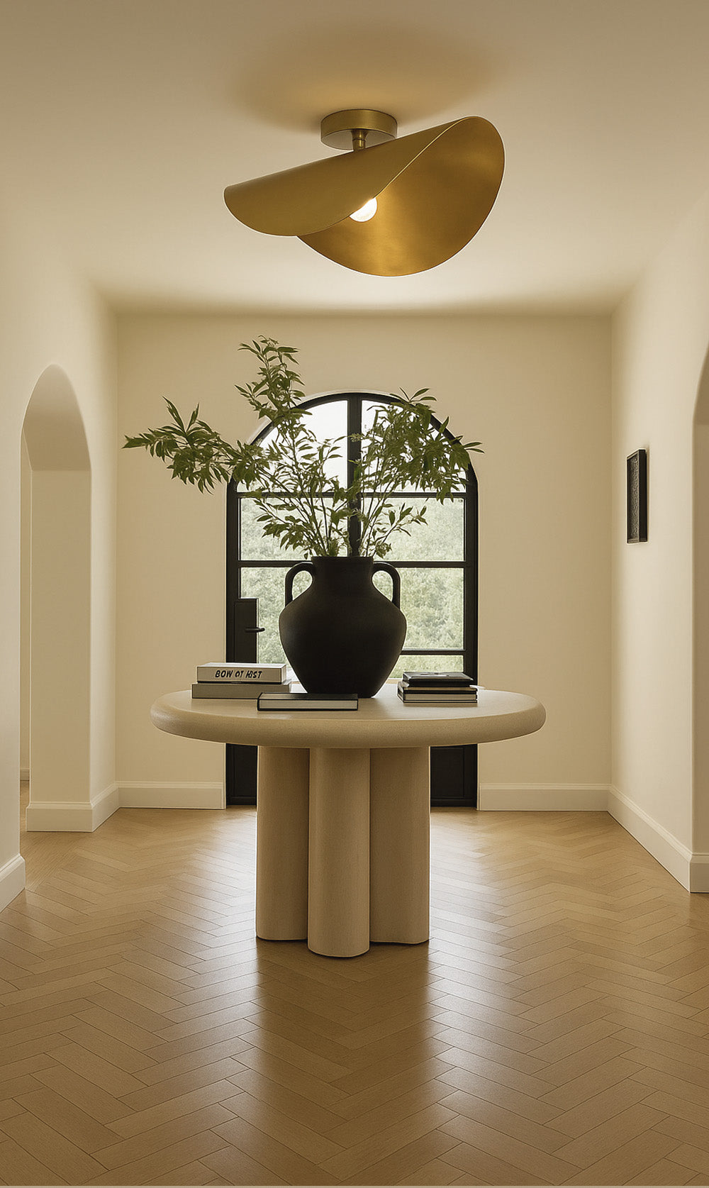 Moja Ceiling Flush Mount Fixture