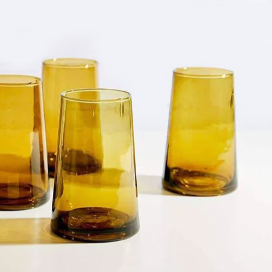 Drinking glasses set of 2 - Tan