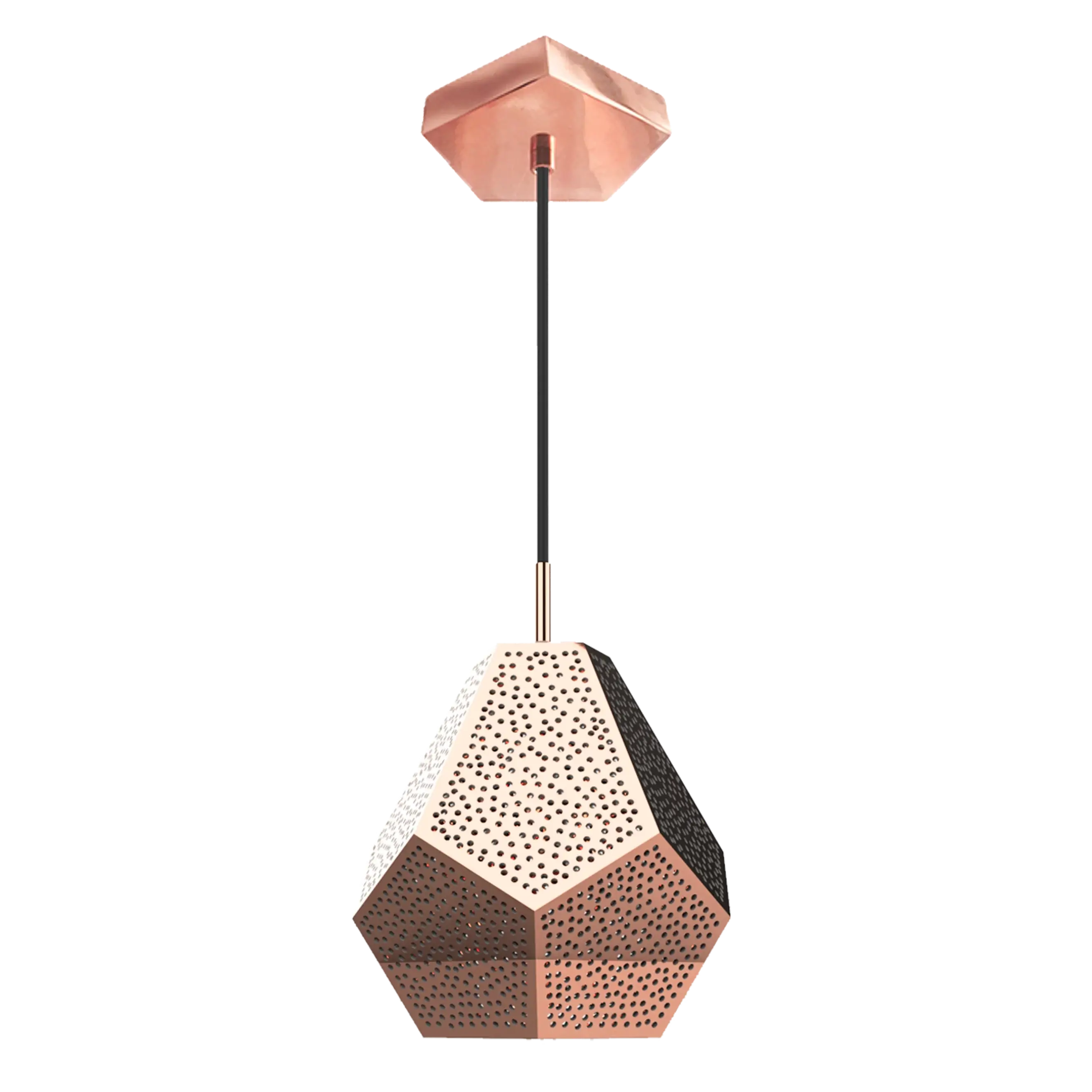 Almas Multifaceted Pendant Light
