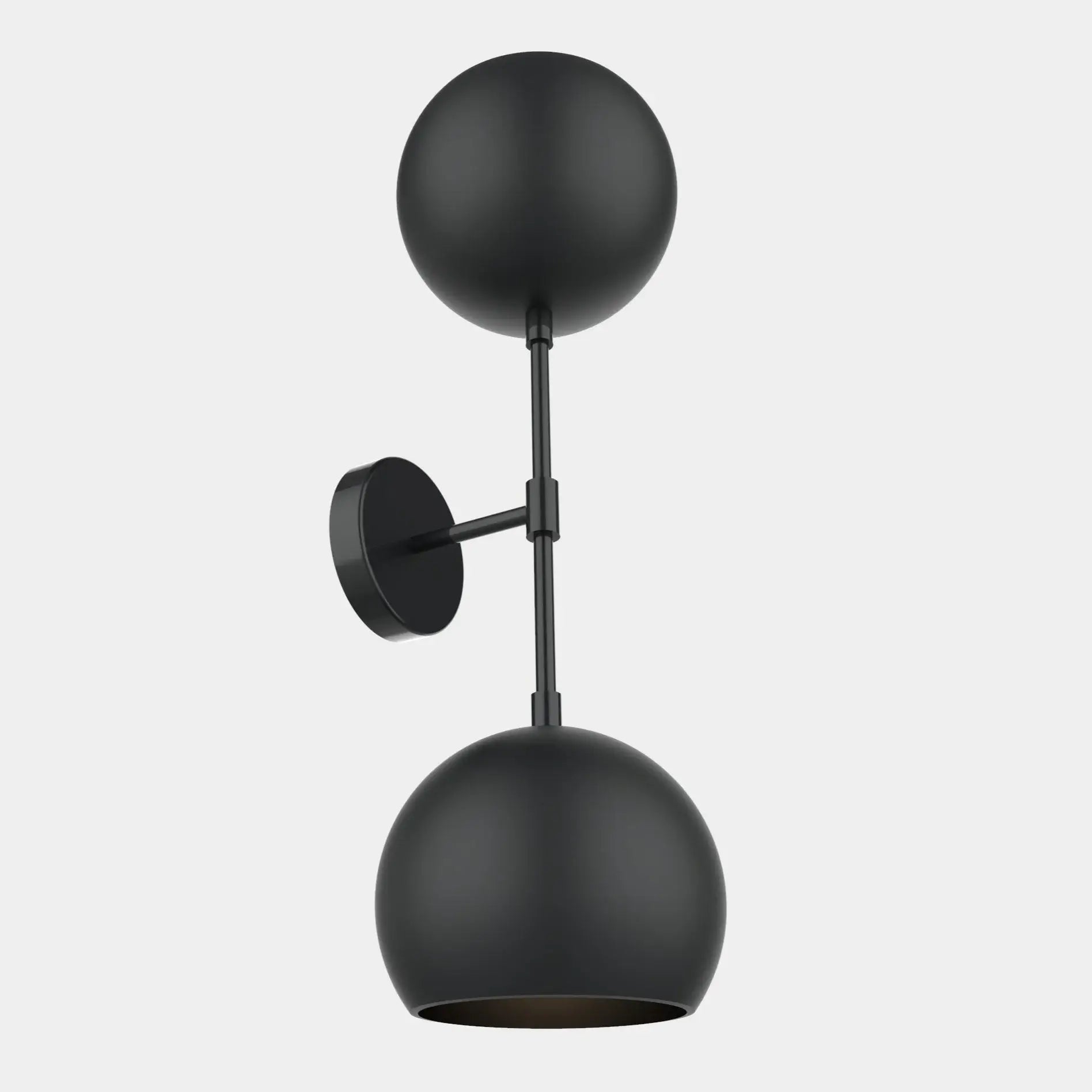 Dounia Home Wall Sconce in Matte Gunmetal, Shade Size: 8" Model: Mishal