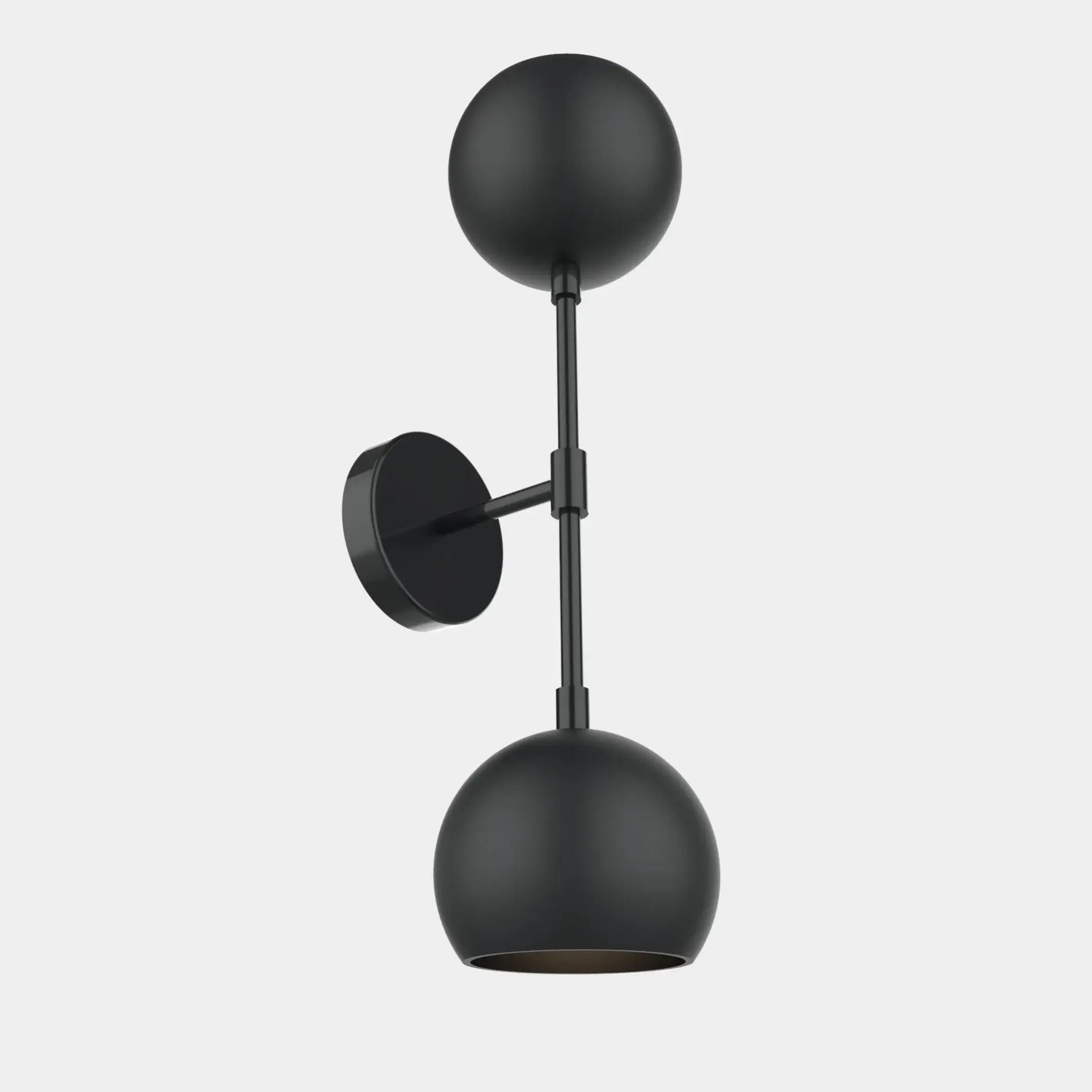 Dounia Home Wall Sconce in Matte Gunmetal, Shade Size: 8" Model: Mishal