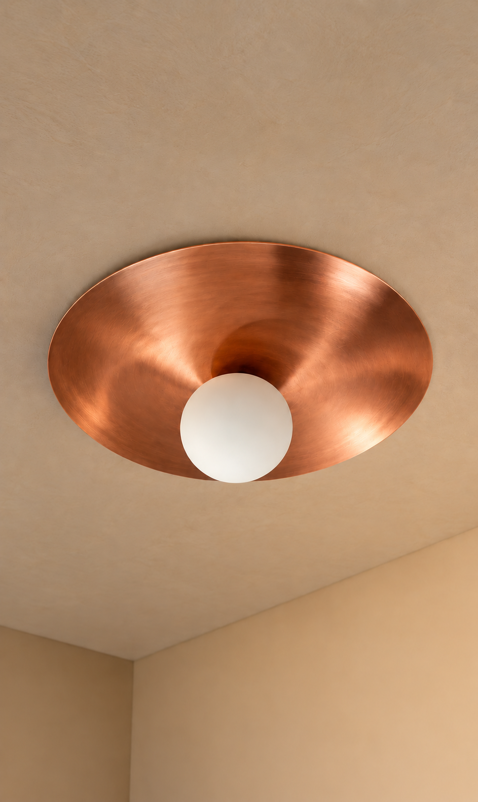 Iza Saucer Flush Mount