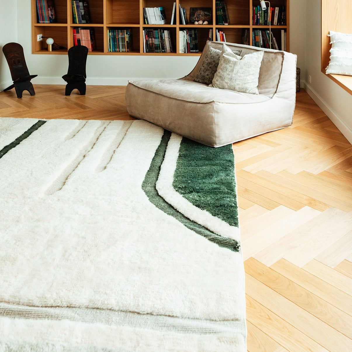 Widan Organic Wool Rug - Artisan Carpet