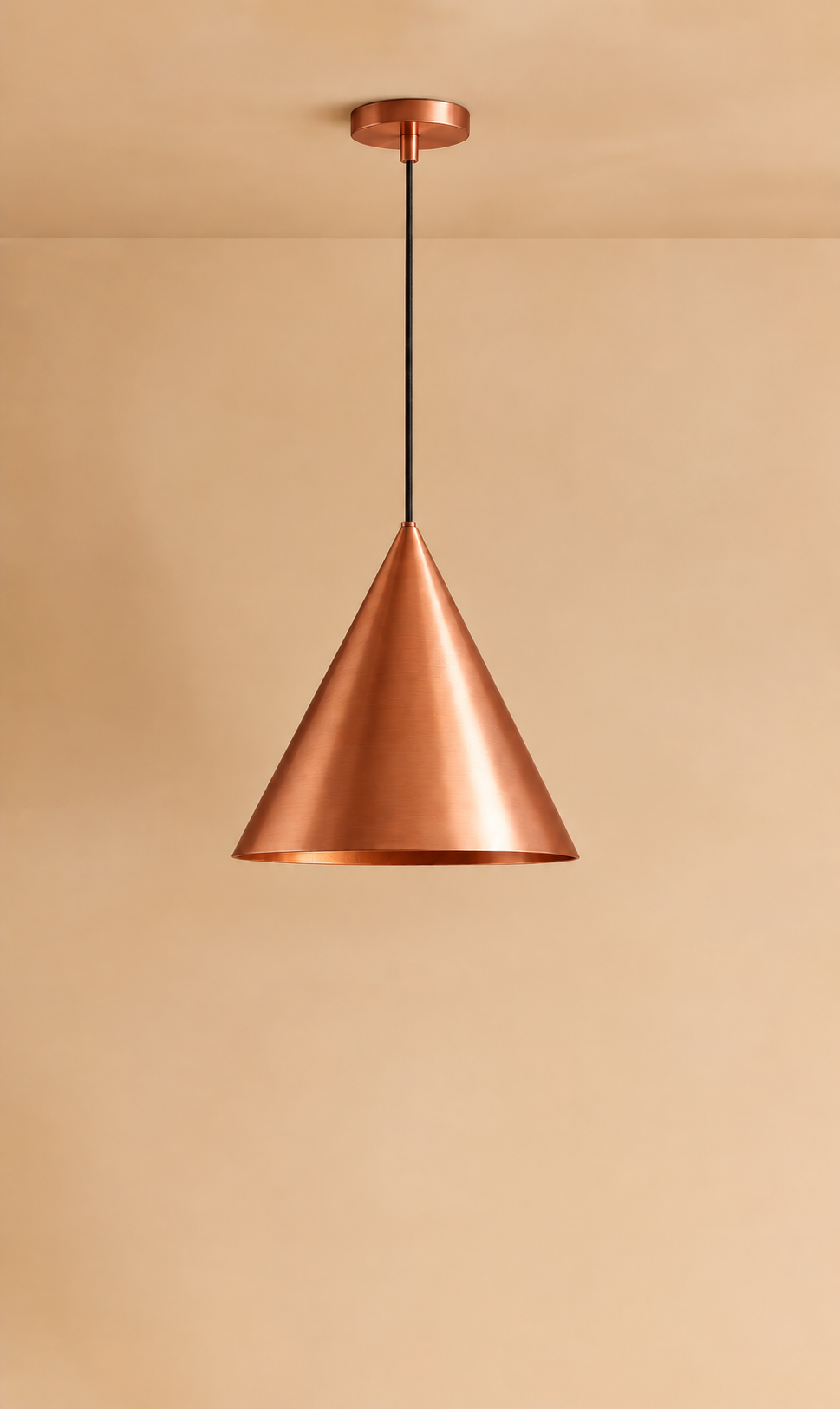 Koba Cone-Shaped Pendant Light
