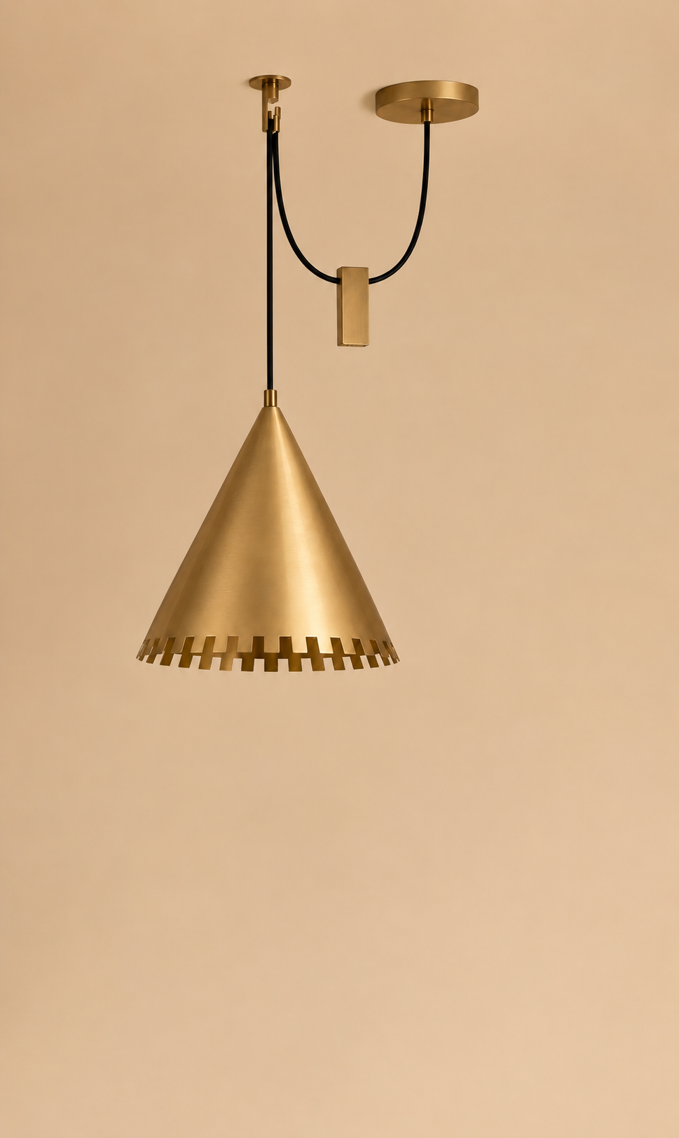 Checkered Koba Pendant Light