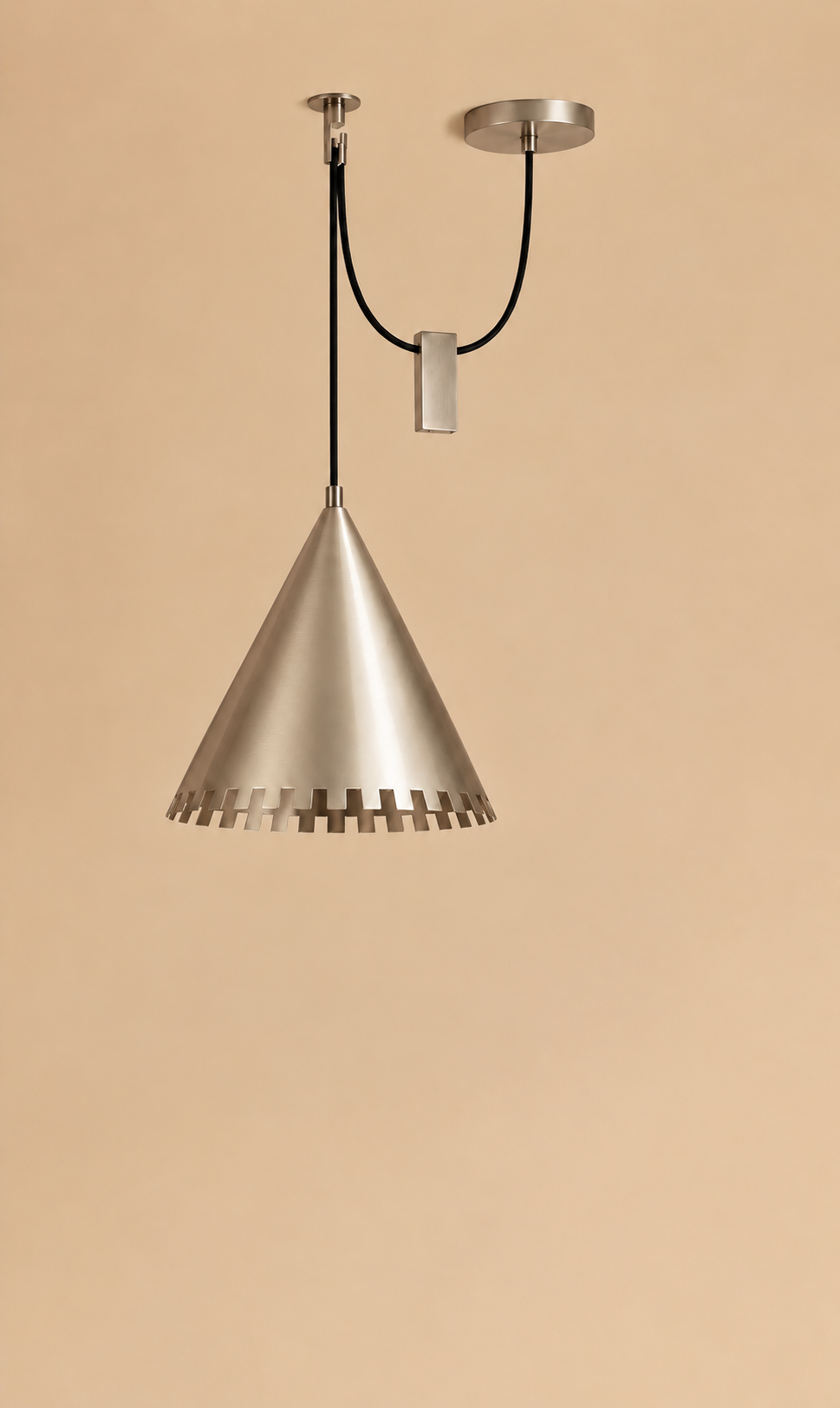 Checkered Koba Pendant Light