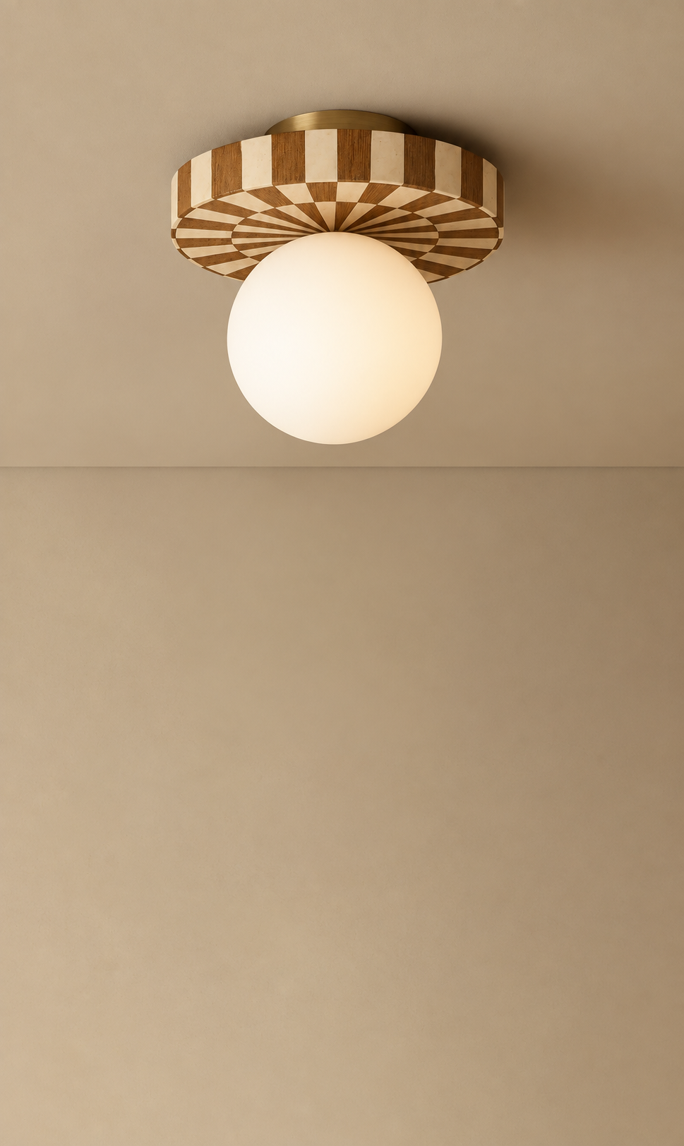 Shaa Inlay Flush Mount