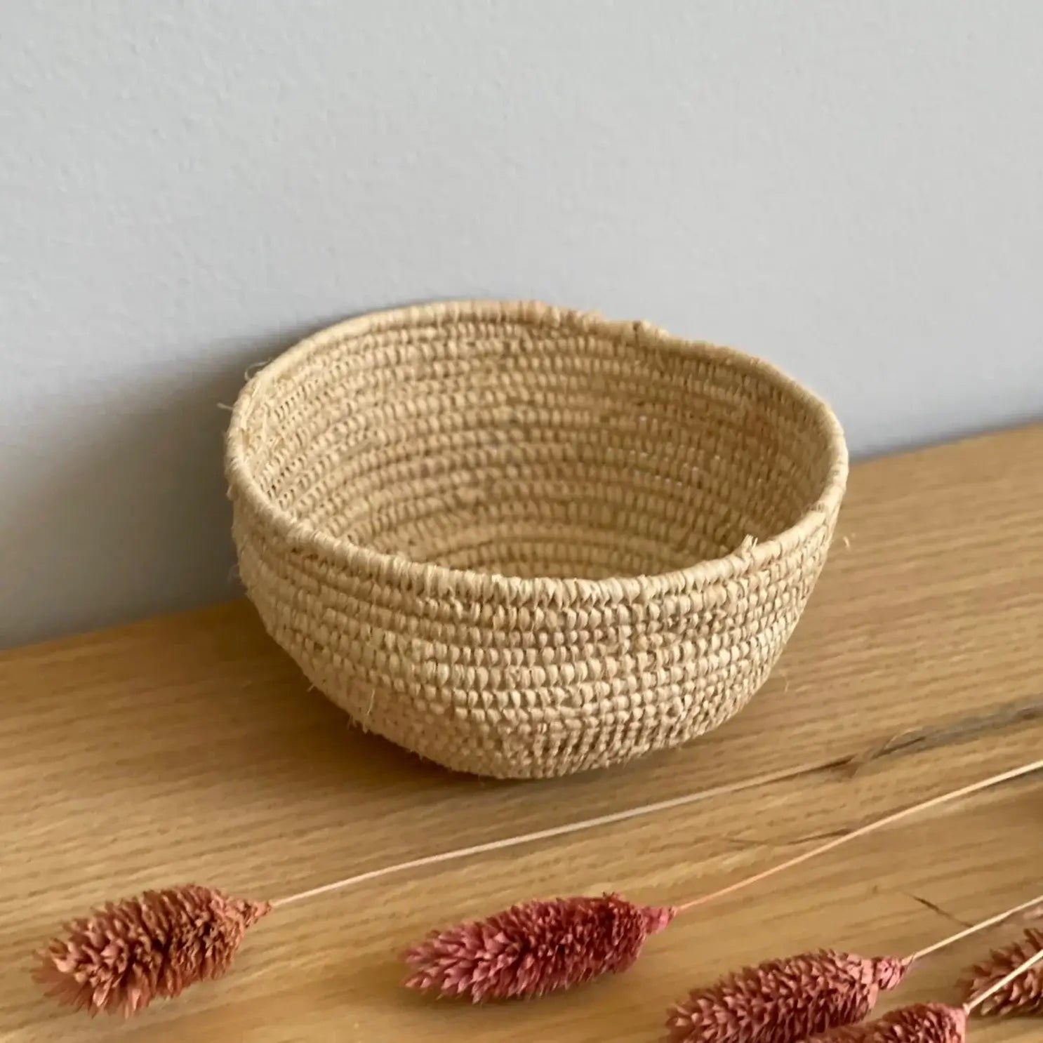 Dounia home Bowl in  made of Raffia