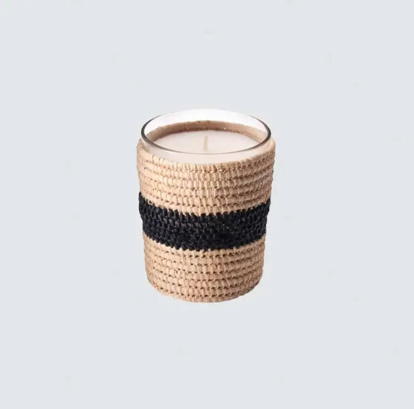 Dounia home Candle in  made of Raffia, Model: