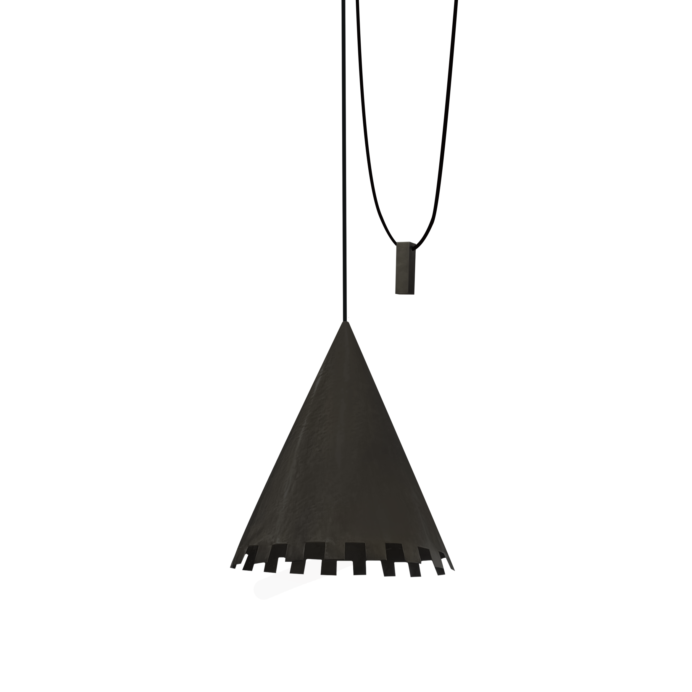Checkered Koba Pendant Light