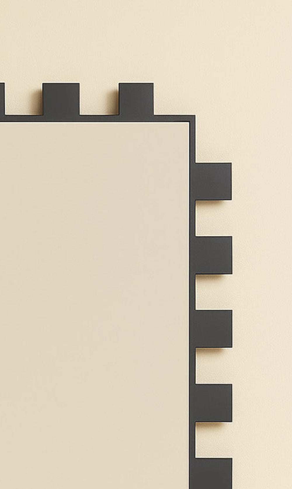 Checkered Wall Mirror