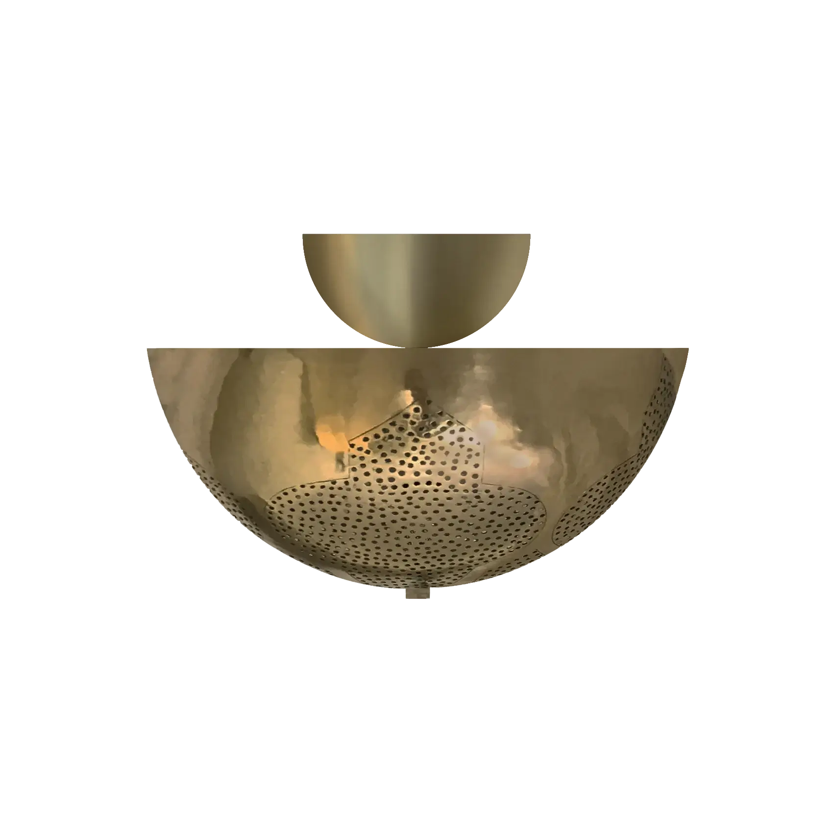 Finish: Antique Brass | Shade Sizes: 12" | Model: Najma Dome