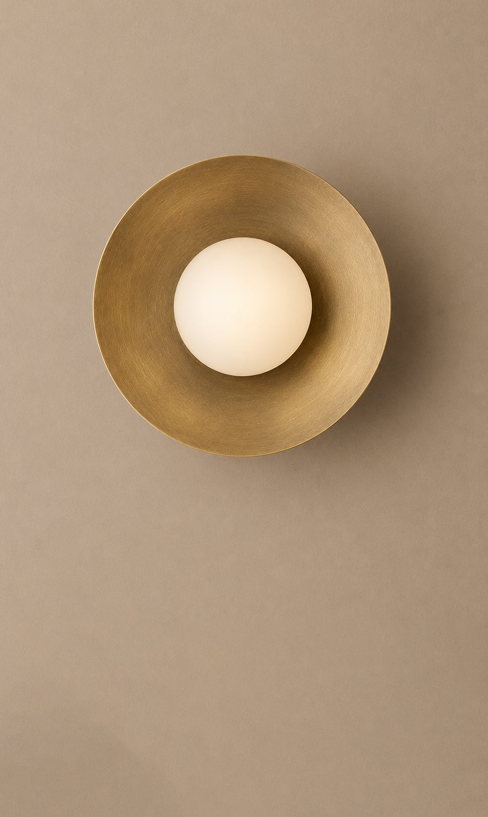 Dome Round Wall Sconce