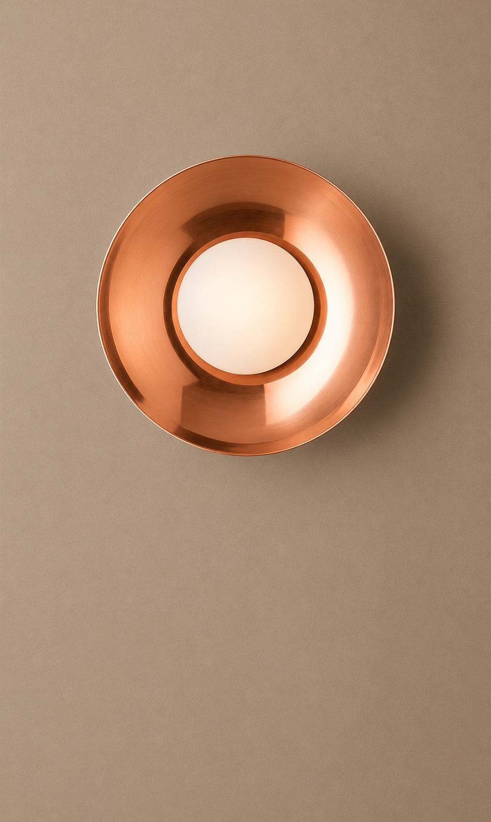 Dome Round Wall Sconce