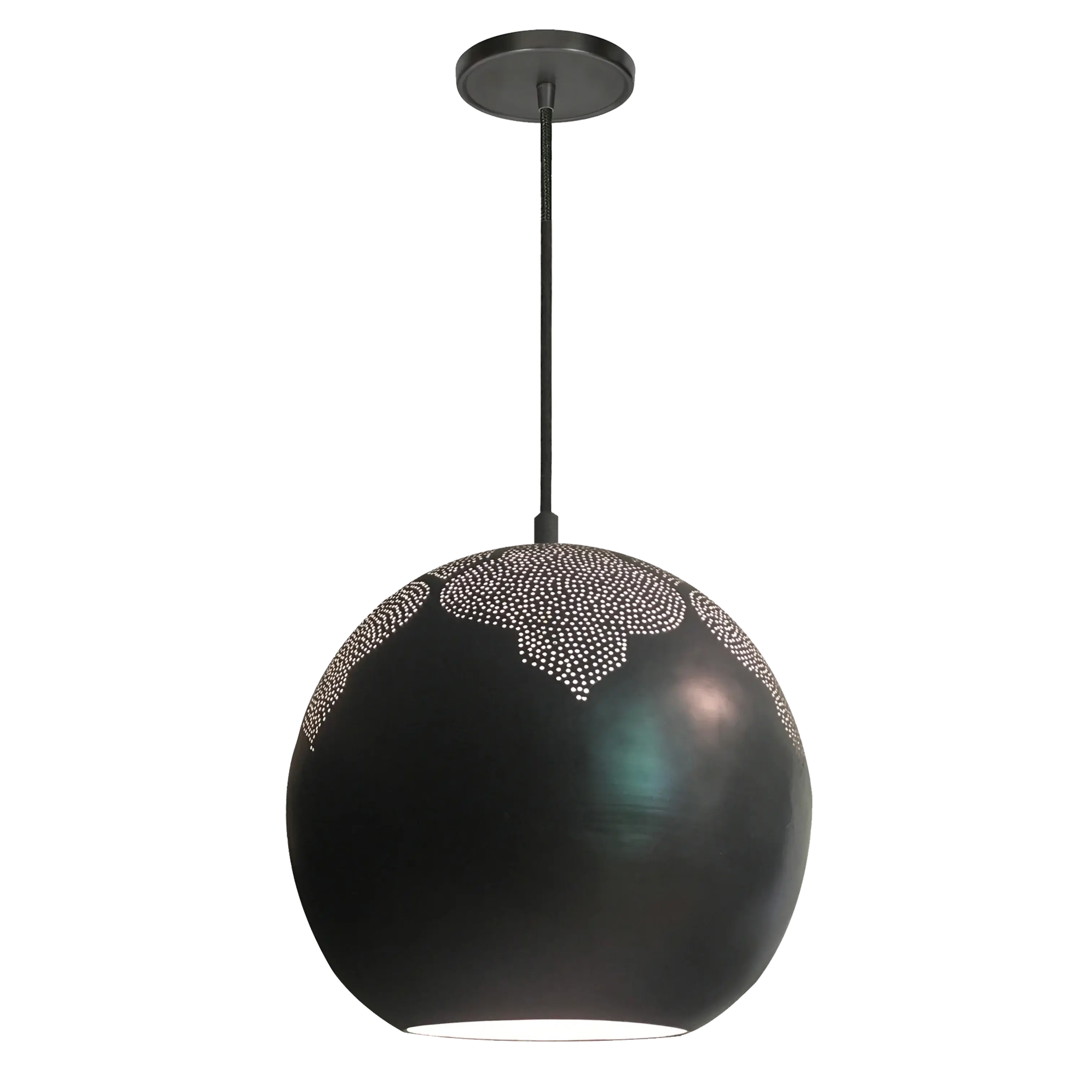 Najma Trellis Globe Pendant Light