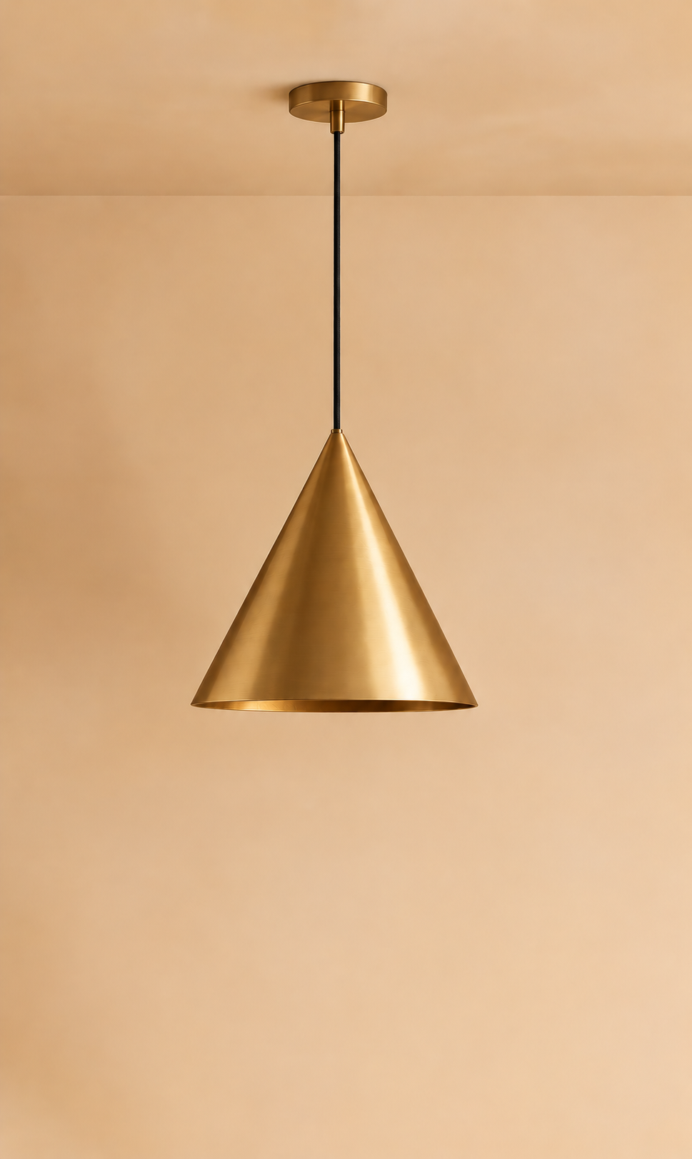 Koba Cone-Shaped Pendant Light