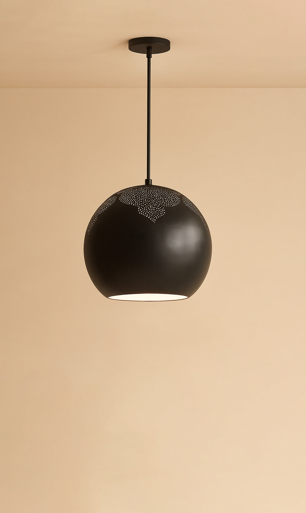 Najma Trellis Globe Pendant Light
