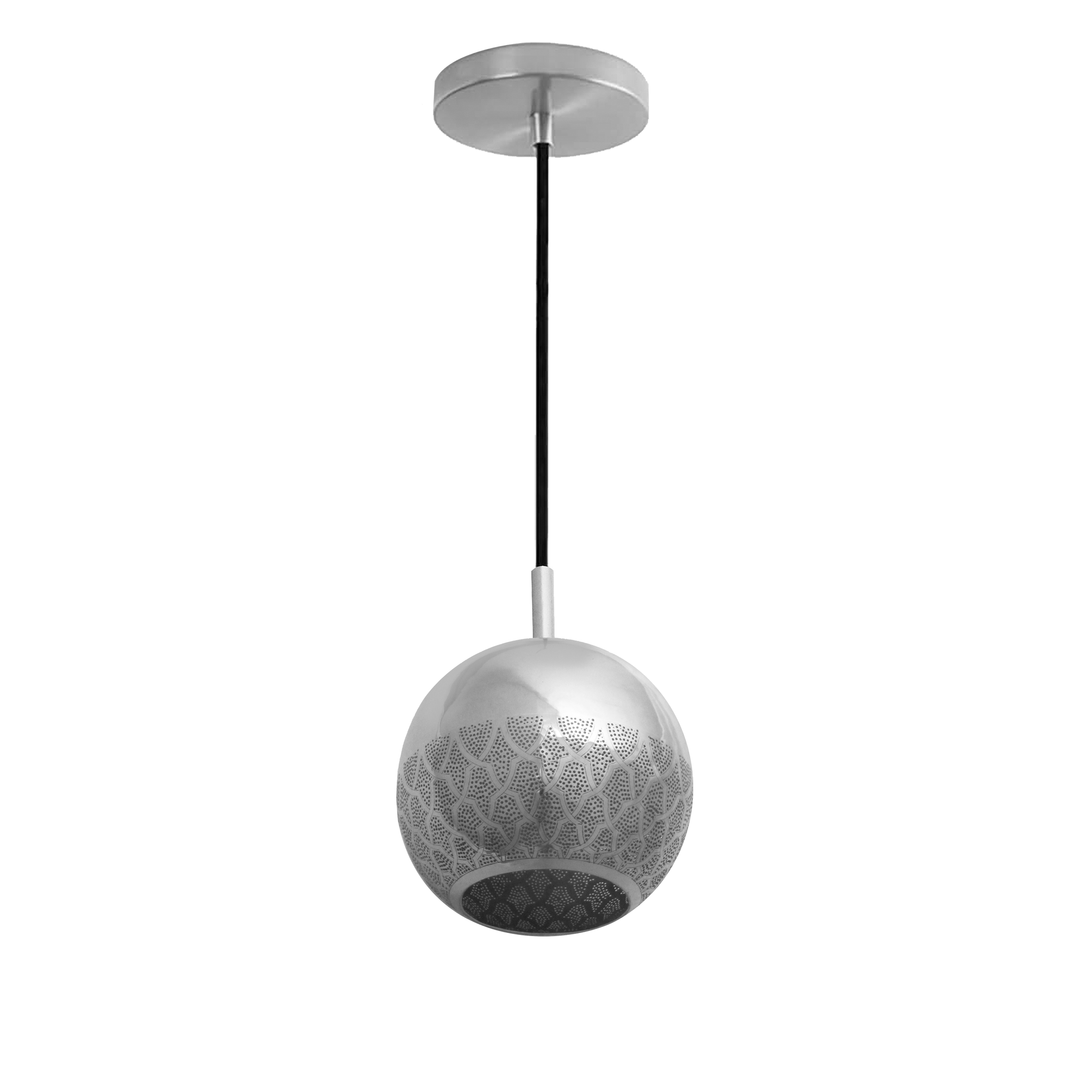 Nur Reversed Pendant Light 6"- Sample