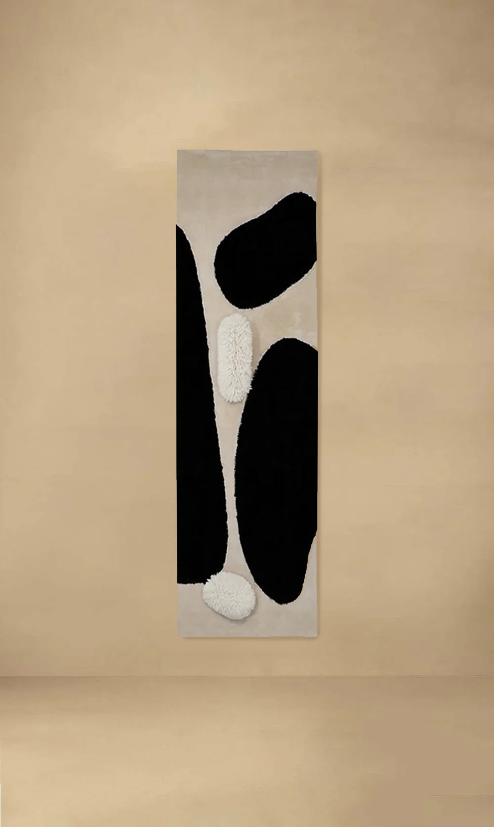 Pebble Trio Organic Wool Runner Rug - Artisan Carpet