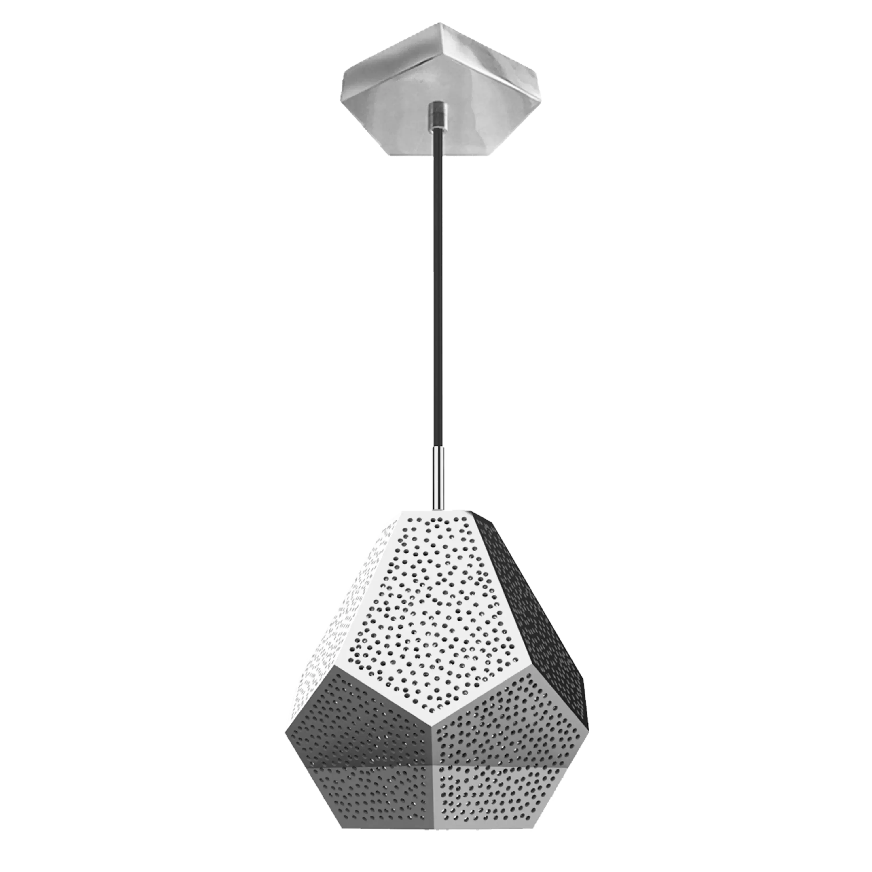 Almas Multifaceted Pendant Light
