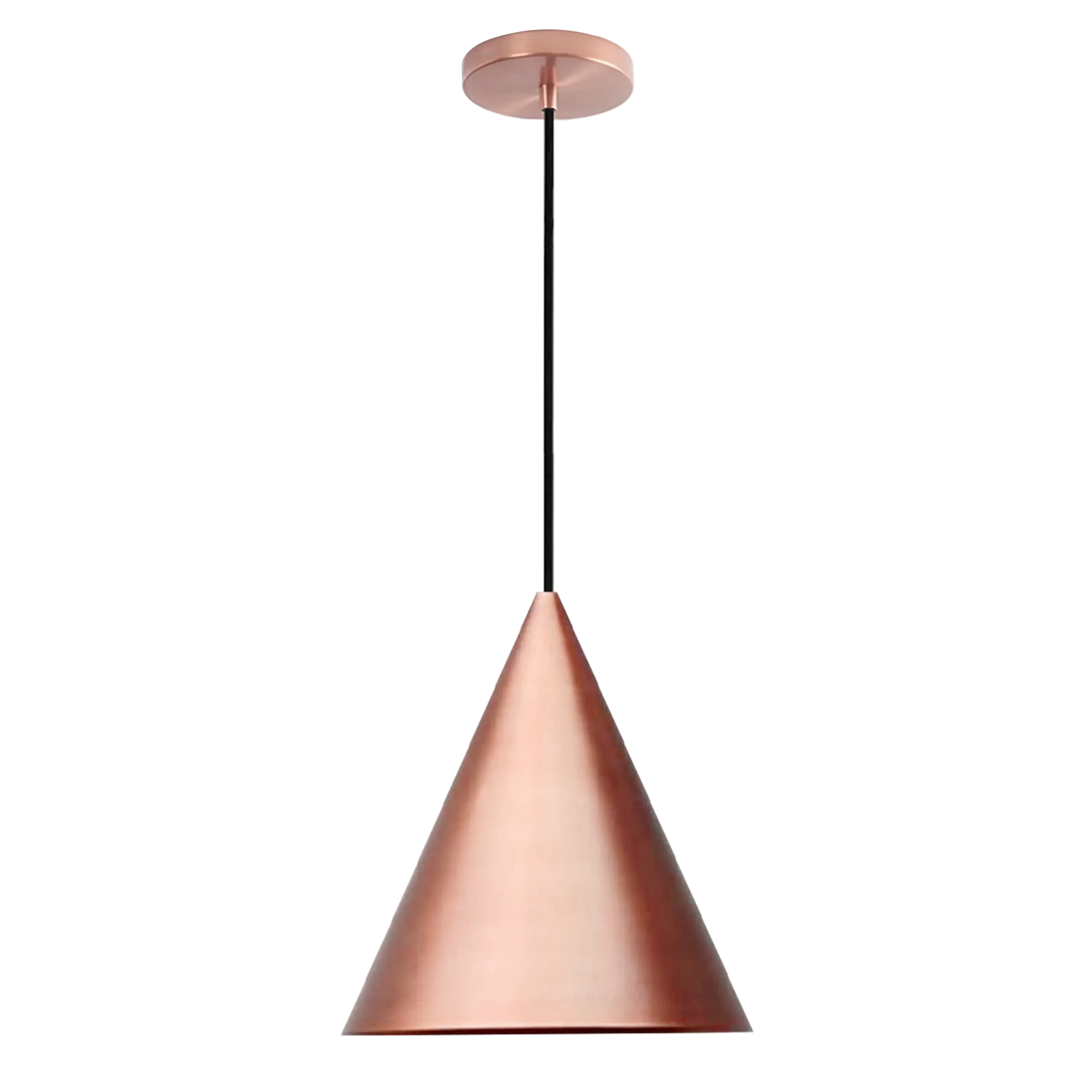 Dounia home Pendant light in polished copper  made of Solid brass 