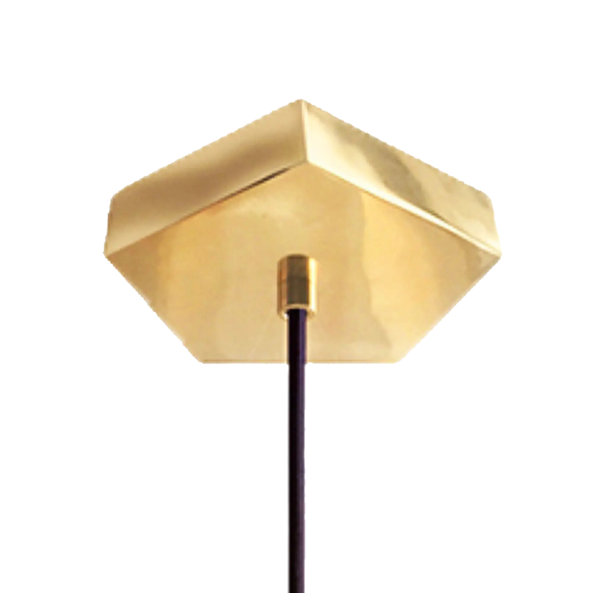 Dounia home Pentagon  ceiling Canopy in brass made of Metal