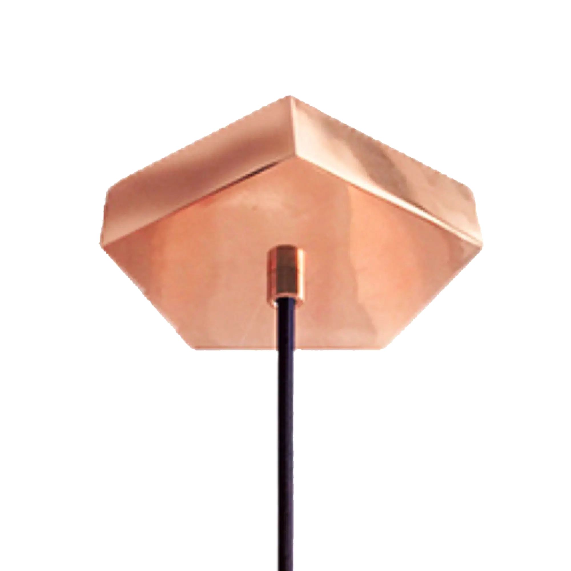 Dounia Home Pentagon Ceiling Canopy | Copper | 5"