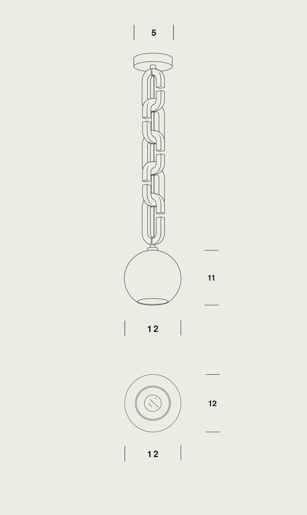 Riad Chain Pendant Light