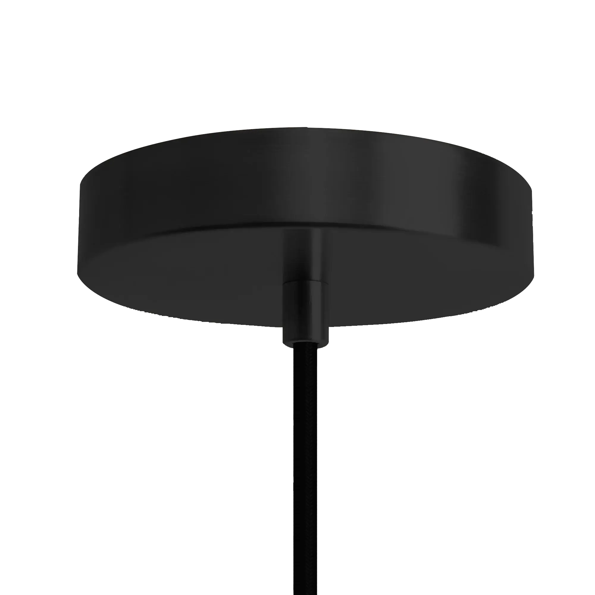 Dounia home Round canopy ceiling in black  made of Metal