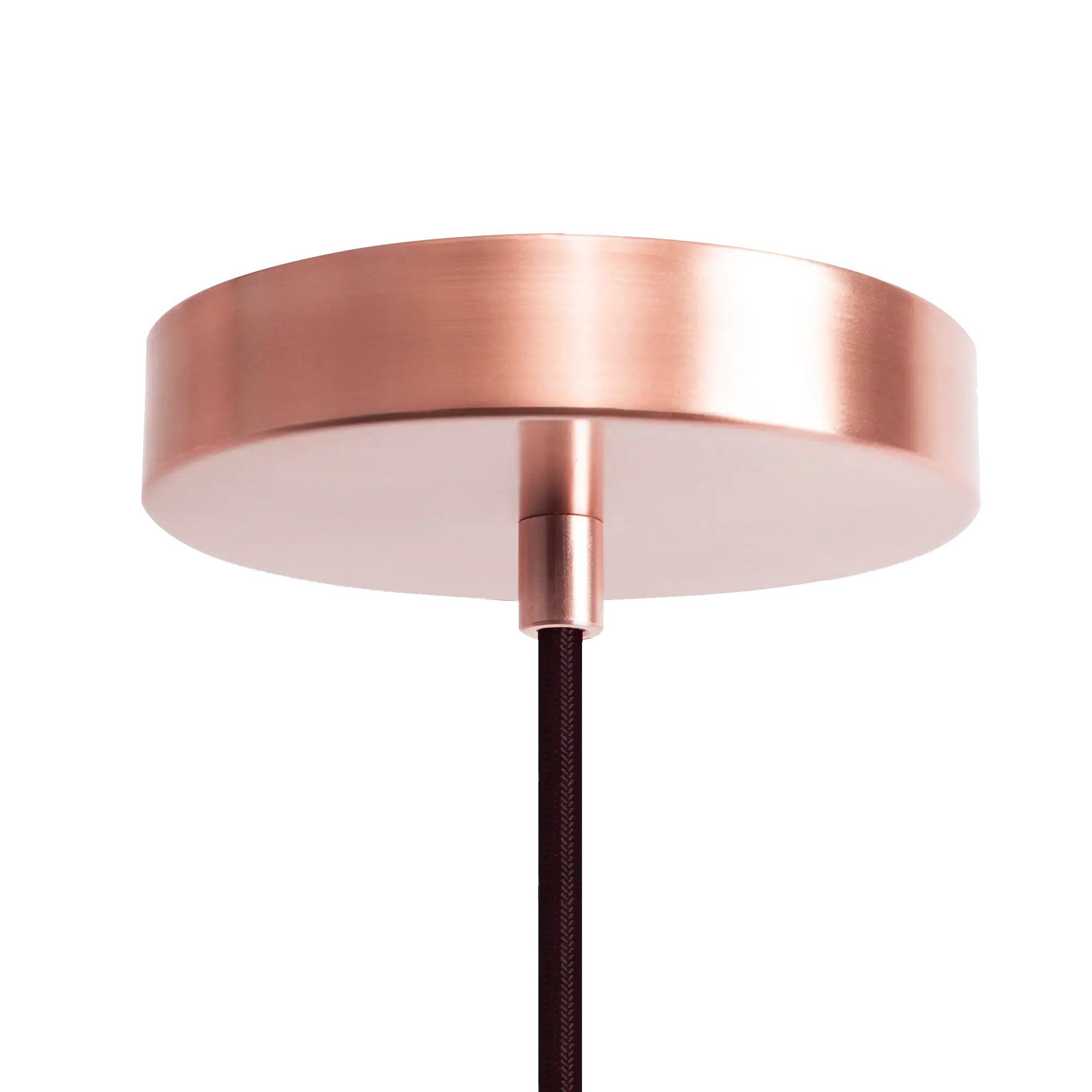 Dounia home Round canopy ceiling in copper made of Metal