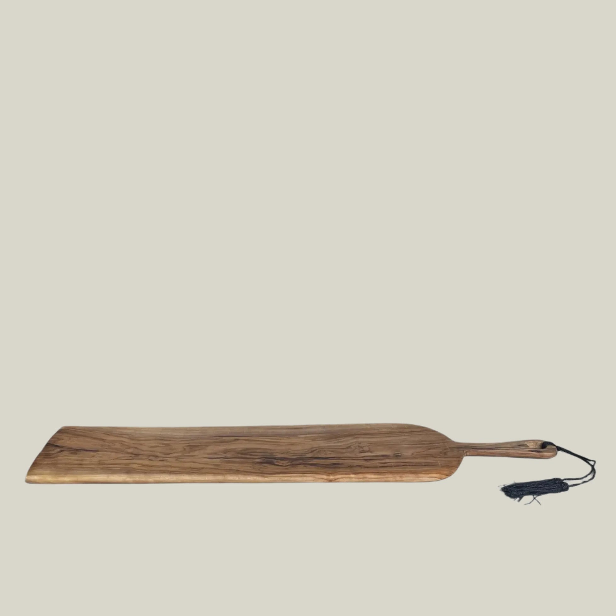 Dounia home Serving board in Terracotta made of Walnut