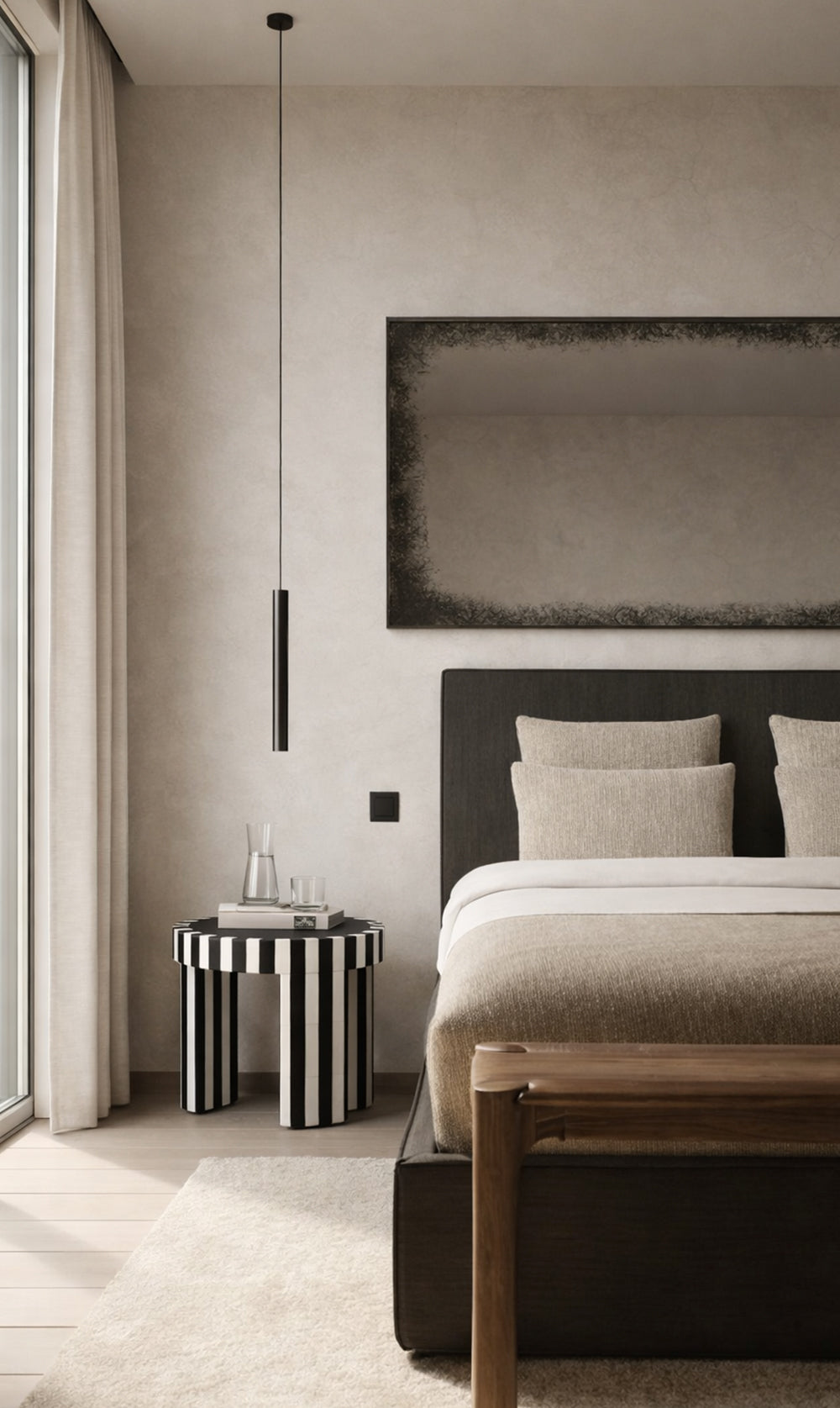 Sitr Bone Inlay Side Table