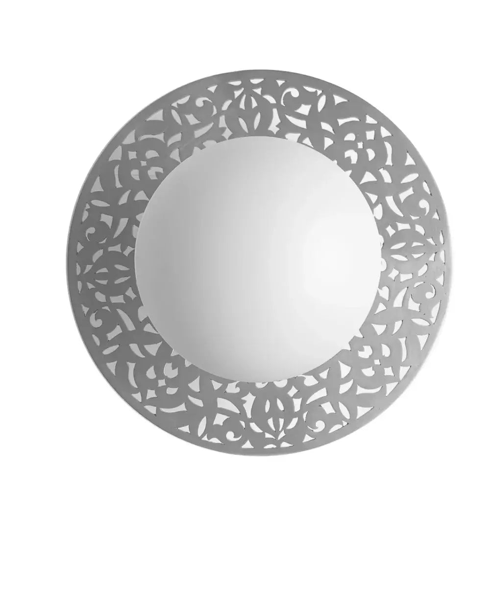 Dounia home Wall scone in nickel silver  made of Metal, Model: Riad
