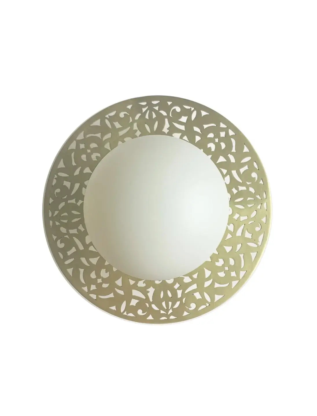 Dounia home Wall scone in Polished brass   made of Metal, Model: Riad
