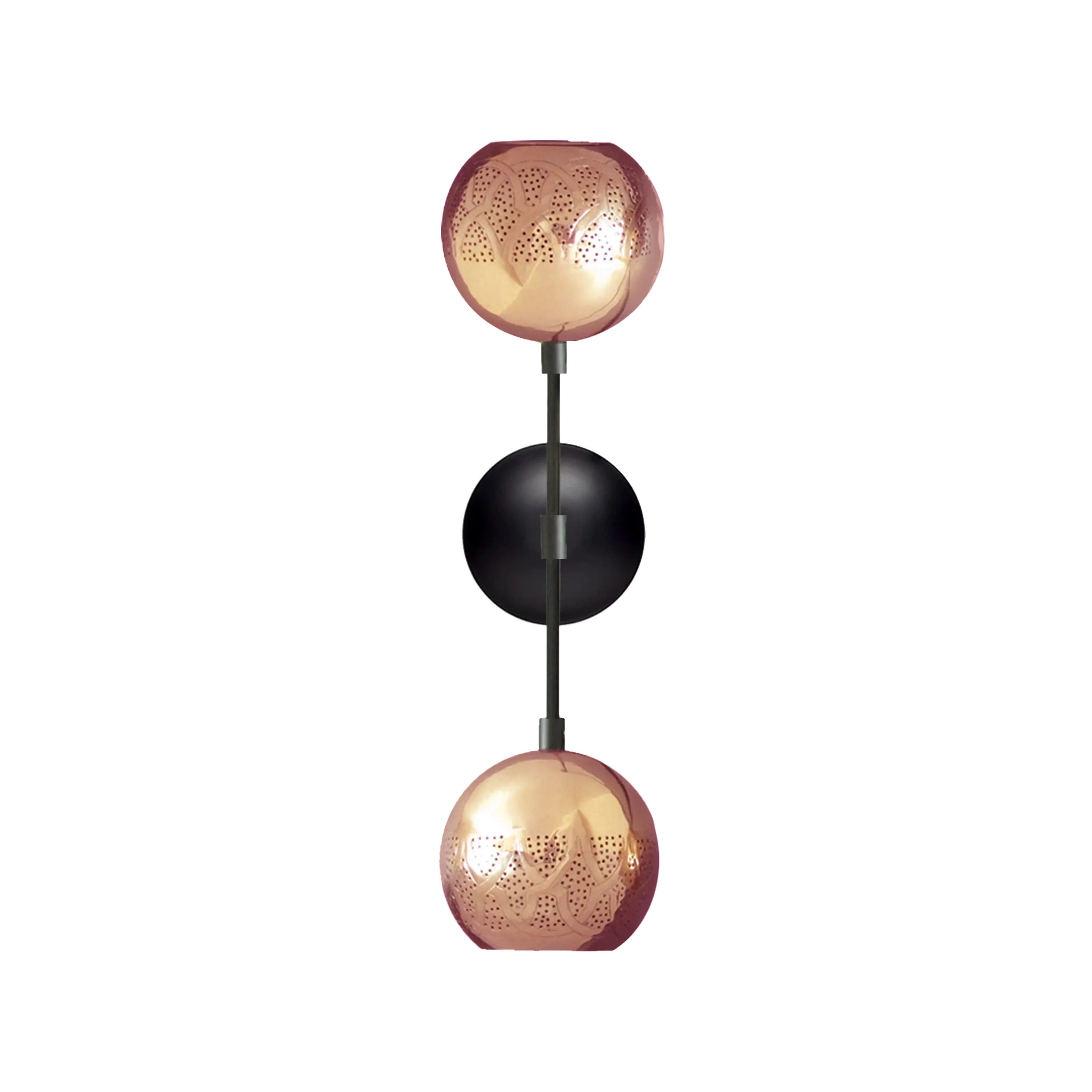 Nur Reversed Wall Sconce - Dual Globe