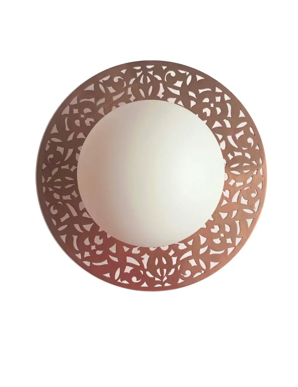 Dounia home Wall scone in Polished copper  made of Metal, Model: Riad