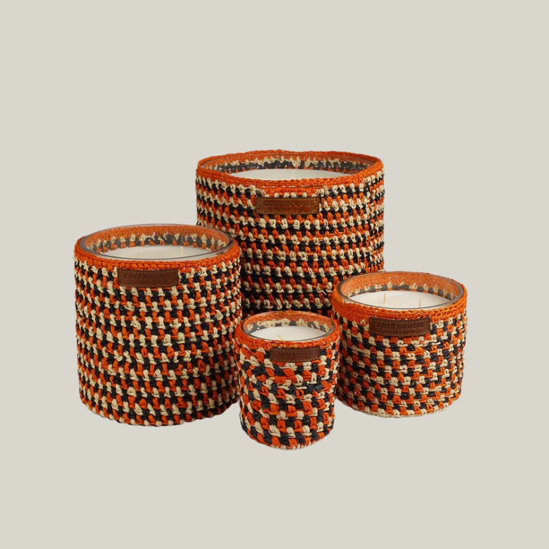 Rafia Candle - Marrakech spa