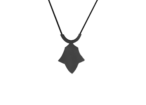 Counter Balance Weight Hamsa in Gunmetal