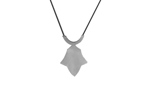 Counter Balance Weight Hamsa in Nickel Silver