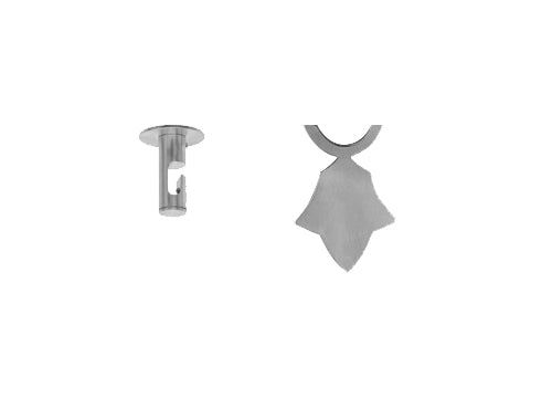 Counter Balance Weight Hamsa in Nickel Silver